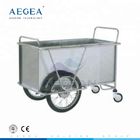 AG-SS025 مدرن ارزان با چرخ بزرگ فولاد چرخ صندلی پرستاری قیمت