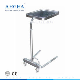 AG-SS008C CE ISO استاندارد 304 فولاد ضد زنگ متحرک جراحی هیدرولیک هیدرولیک میز قابل شستشو
